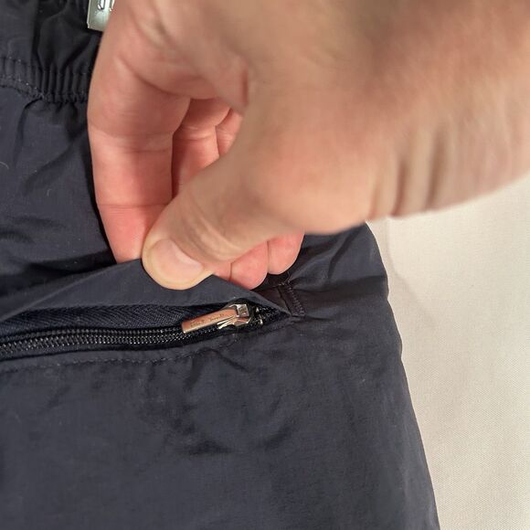 Paul Smith Swim Trunks Men's Large Blue Striped Mesh Lined Pockets Drawstring - Picture 5 of 8